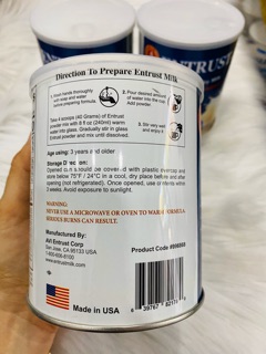 Sữa Bột Entrust 400g của Mỹ