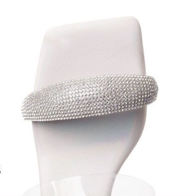 Dép Cao Gót Đính Đá Trong Suốt Phong Cách Âu Mỹ Thời Trang Mùa Hè 2022