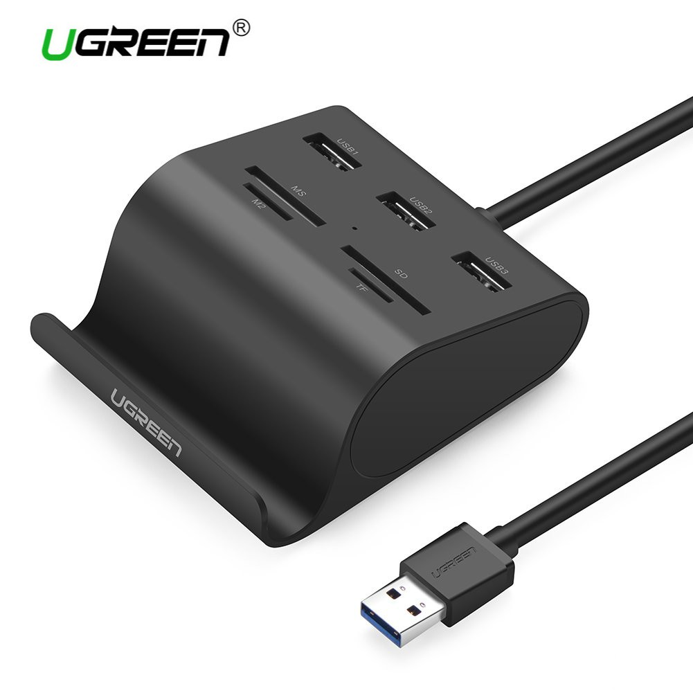 Đầu đọc thẻ nhớ TF có 3 cổng USB 3.0 chất lượng cao