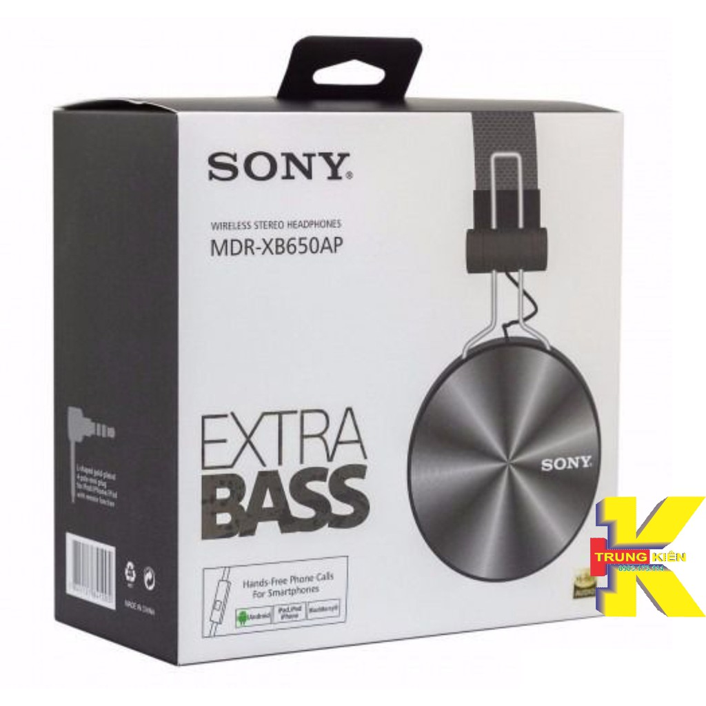 TAI NGHE CHỤP TAI SONY XB650BT EXTRA BASS