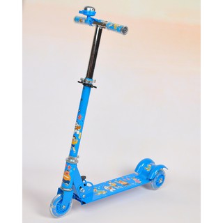 Xe trượt scooter 3 bánh phát sáng, có chuông