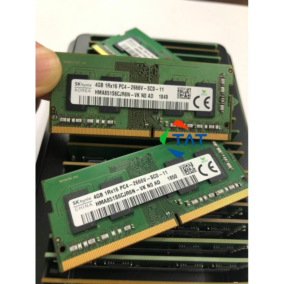 ⊕☬✉Ram Laptop Samsung 4GB DDR4 2666MHz - Bảo hành 36 tháng