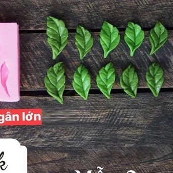 Khuôn Silicone Lá Gân