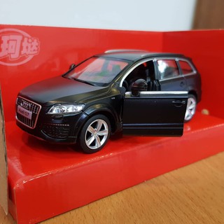 Xe mô hình Audi Q7 đen sần 1:36