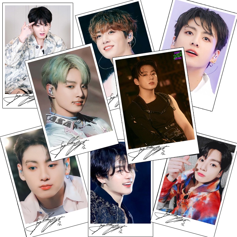 Set 8 Card BTS Có Chữ Ký