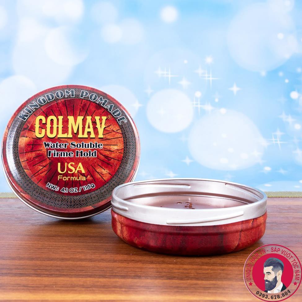 [CHÍNH HÃNG STORE HÀ NỘI] Sáp vuốt tóc Kingdom Pomade Water Colmav 2020 NEW