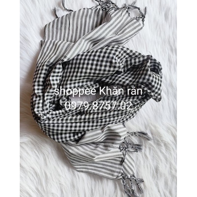 Khăn rằn nam bộ caro nhí 60x165cm_ HÀNG ĐẸP