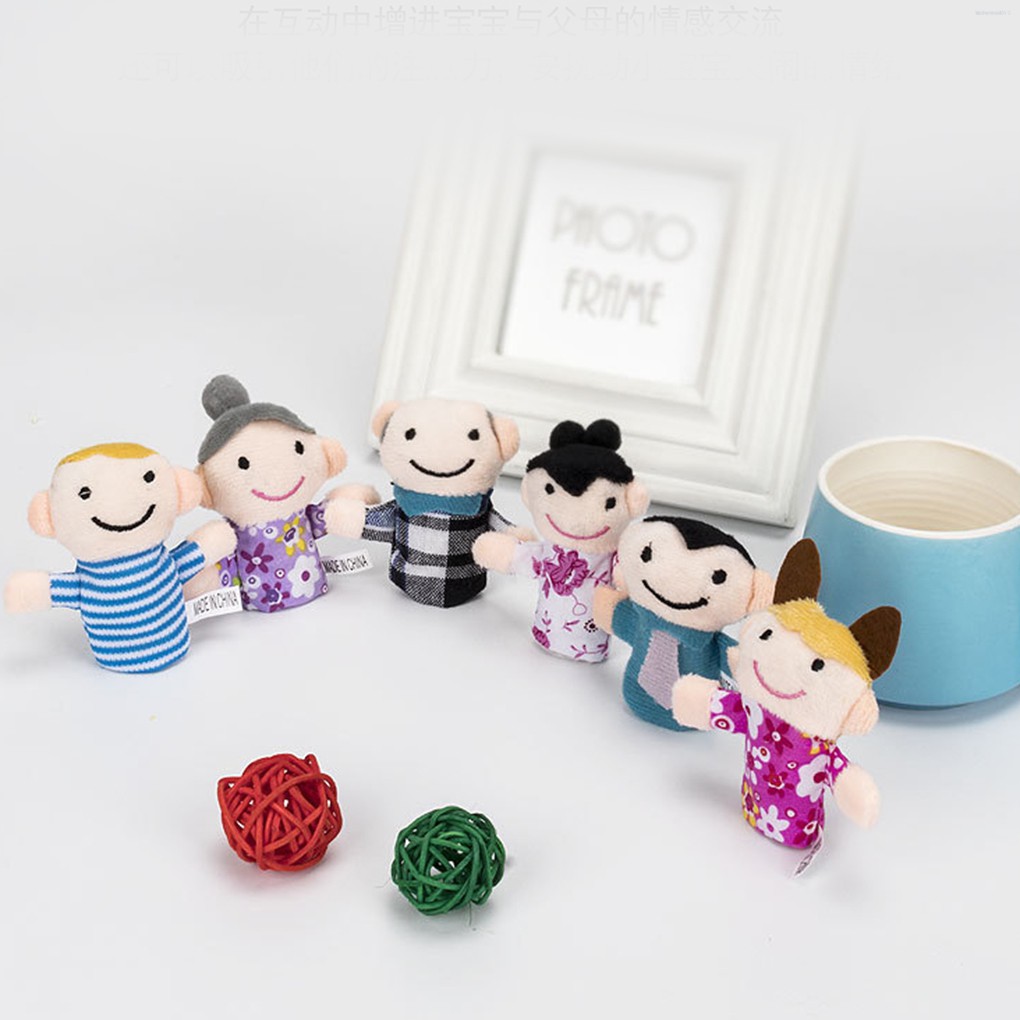 Set 6 Con Rối Đeo Ngón Tay