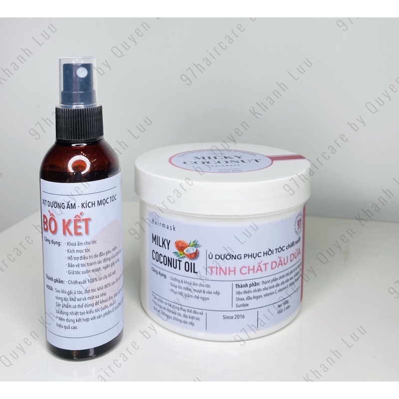 COMBO Ủ DỪA - XỊT BỒ KẾT