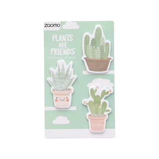 Note xương rồng bộ 3 size lớn
