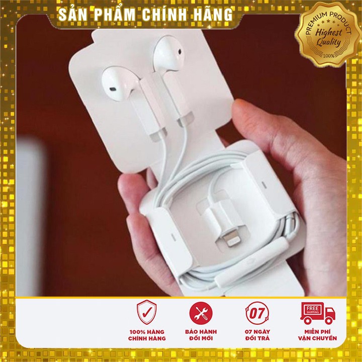 💎Bảo Hành 24 Tháng💎 Tai nghe iphone ic zin - Tai nghe cao cấp iphone jack cắm lightning (nghe không hay hoàn tiền)