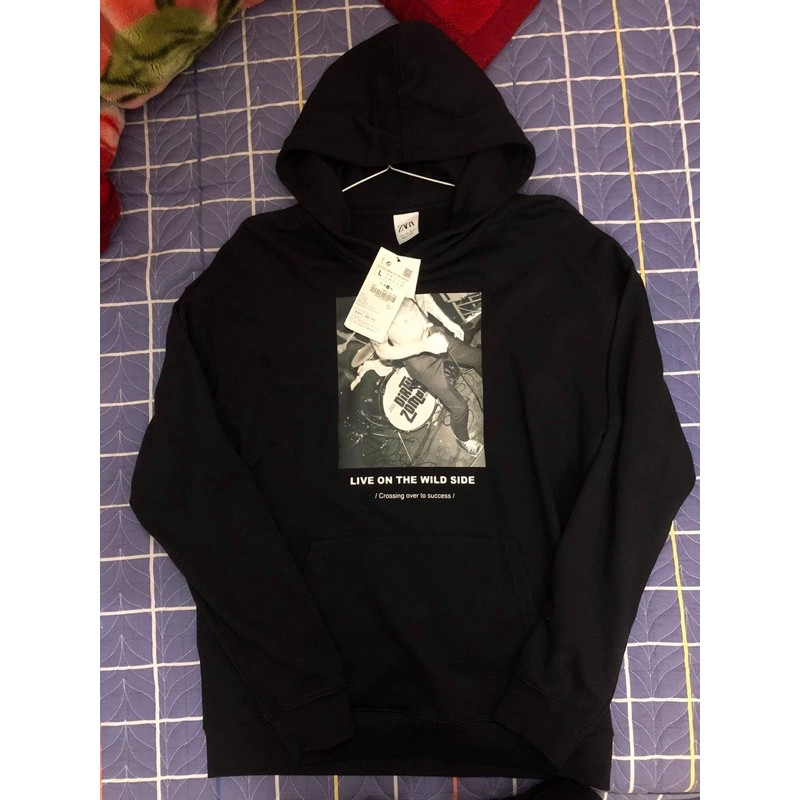 áo hoodie Z a r a auth L