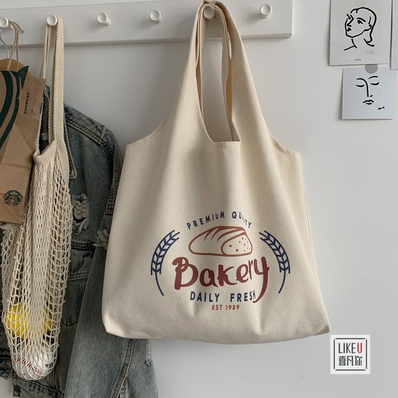 Túi xách canvas cỡ lớn thời trang cho nữ