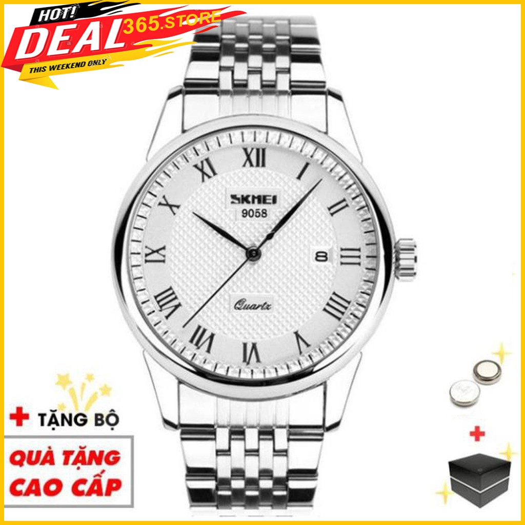 [Chính Hãng] Đồng Hồ Nam SKMEI 9058, Đồng Hồ Nam Dây Da, Sang Trọng, Lịch sự - 365.Store | BigBuy360 - bigbuy360.vn