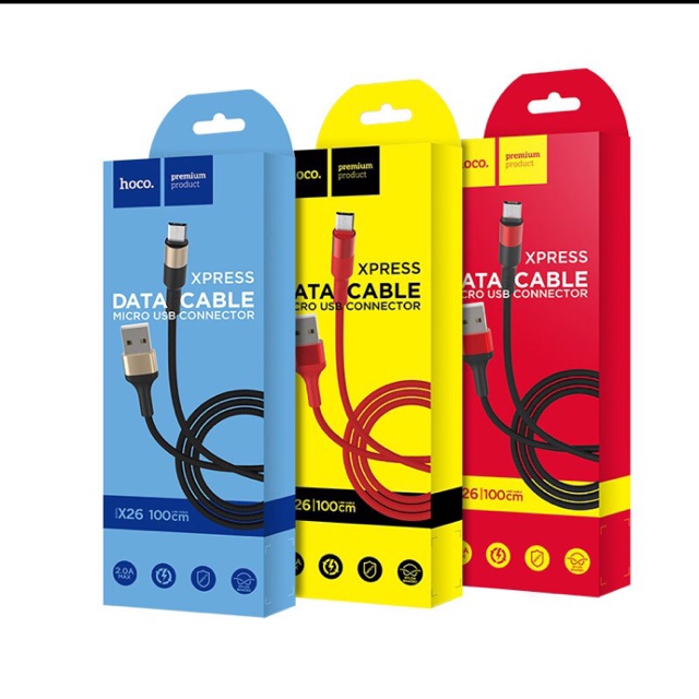 Cáp Sạc Hoco X26 Micro - 1M