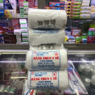 Băng thun y tế Bảo Thạch 3 móc