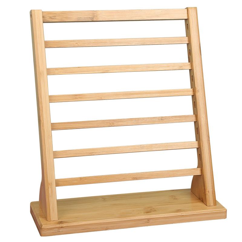 Giá Trưng Bày Trang Sức Bằng Gỗ Tre Đứng