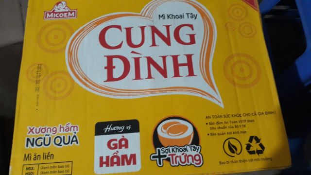 Mỳ khoai tây cung đình 80g giá thanh lý