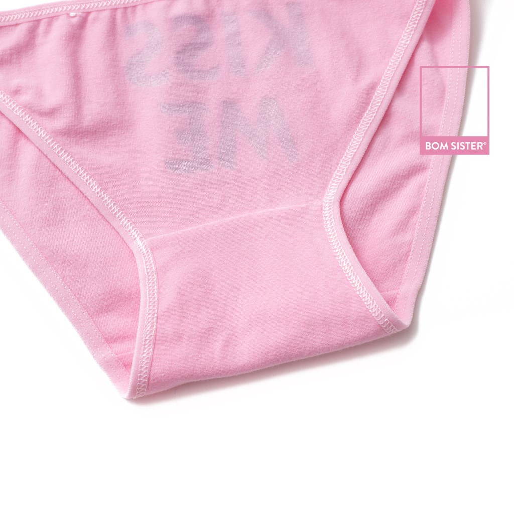 [Mã FAMALLT5 giảm 15% đơn 150k] Quần lót cotton pha cột dây 2 bên hoạ tiết dễ thương BOM SISTER Q2818 | BigBuy360 - bigbuy360.vn