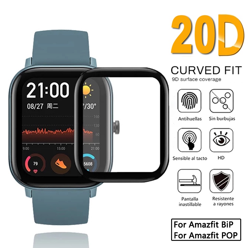 Phim Dán Bảo Vệ Màn Hình HD 3D Chống Dấu Vân Tay Cho Huami Amazfit BIP 3 / 3Pro