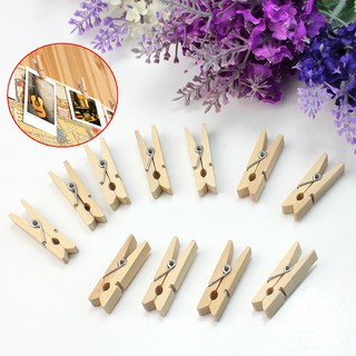 Set 100 Kẹp Gỗ Treo Ảnh