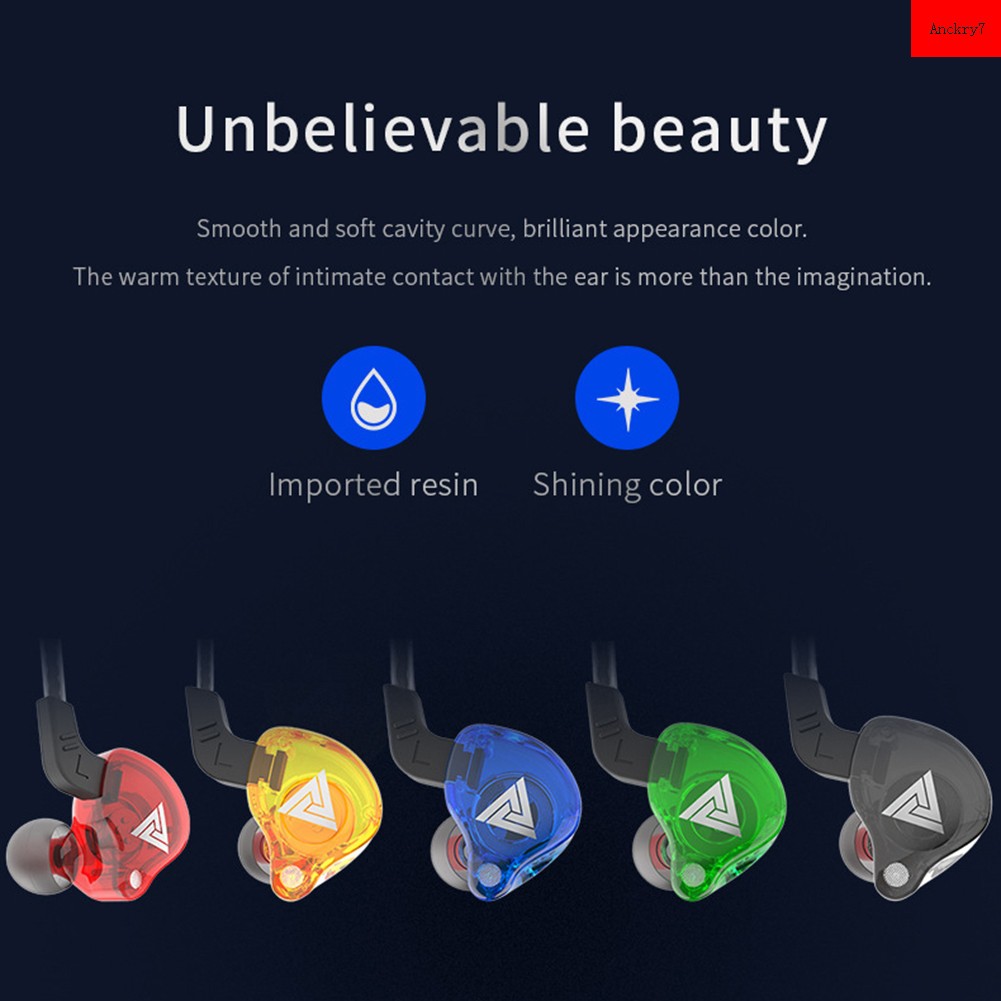 Tai Nghe Nhét Tai Chống Ồn Kèm Micro Qkz Ak6