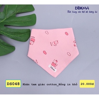 Khăn tam giác cotton Dokma