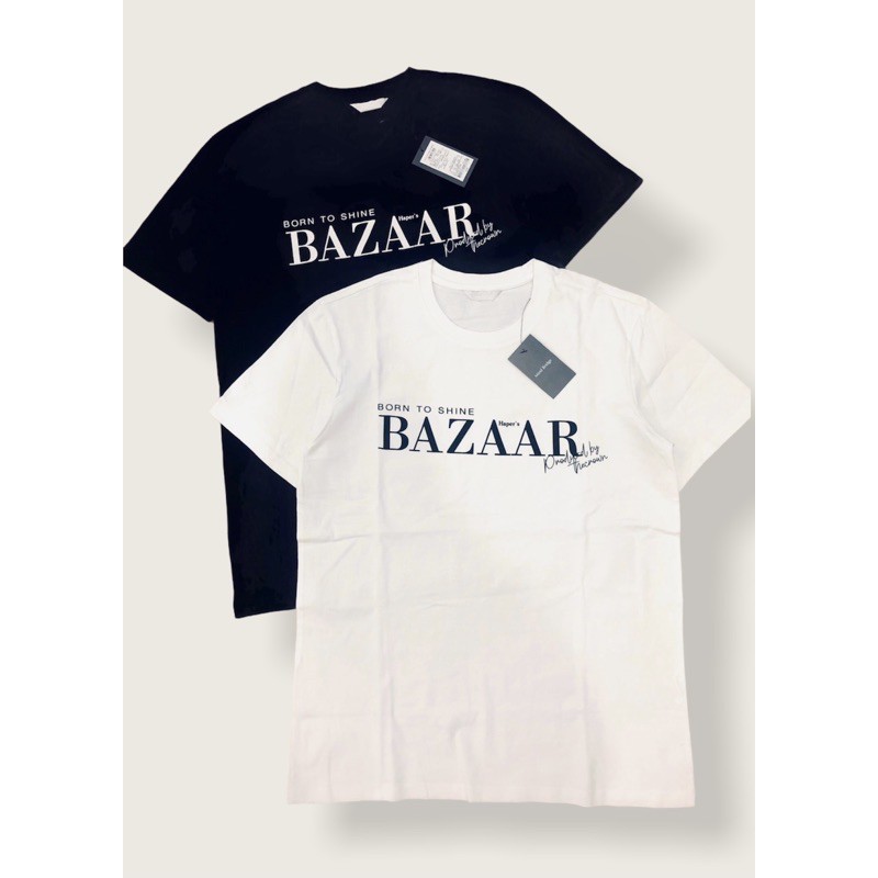 ÁO PHÔNG NỮ CỔ TRÒN FORM RỘNG BAZAR ELLE VOGUE XUẤT HÀN MIND BRIDGE CHUẨN XỊN