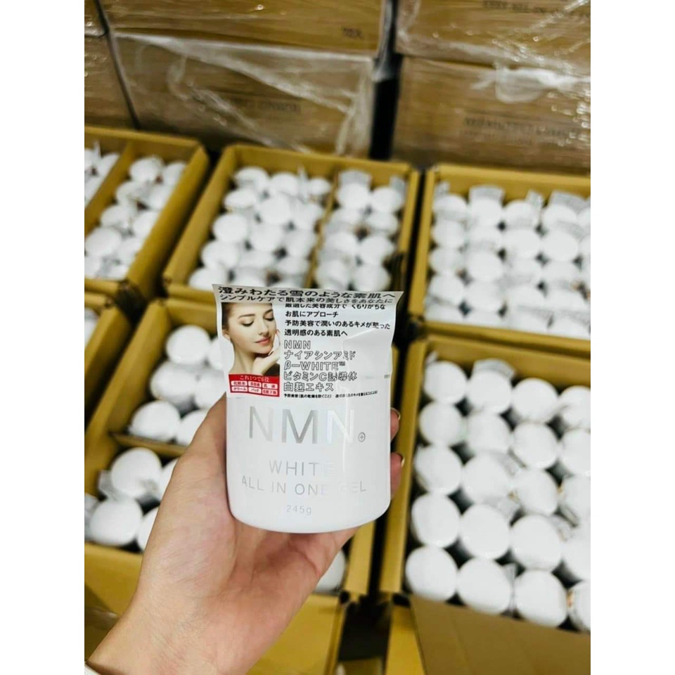 Gel dưỡng trắng và phục hồi NMN  White All in one Nhật bản 245g