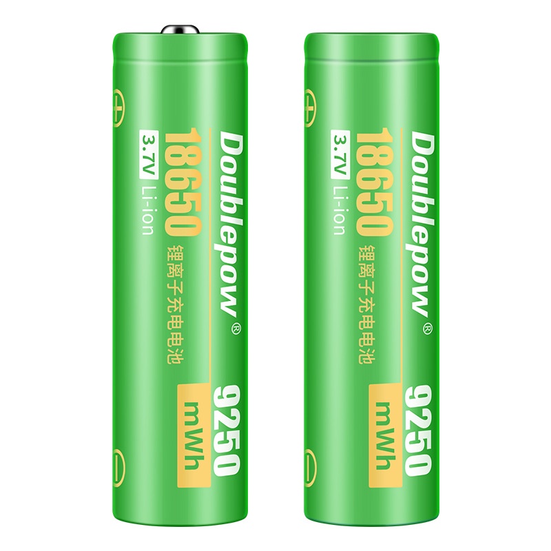 Pin 18650 sạc lại Doublepow 9250mWh - Pin Lithium dung lượng cao