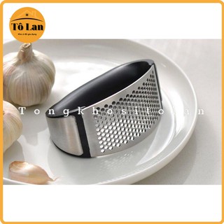 Dụng cụ dập tỏi, ép tỏi, nghiền tỏi inox, dụng cụ nghiền tỏi bằng thép không gỉ, nhỏ gọn, nhanh - Gia dụng Tô Lan