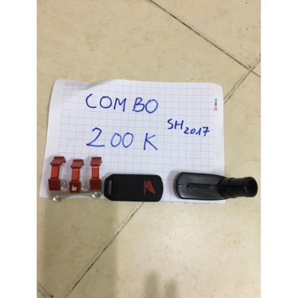 Combo 4 bộ bọc chân chống xe máy nhựa nhẹ