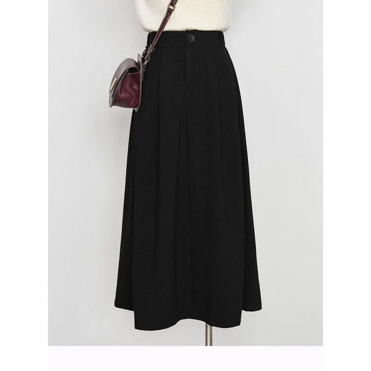 Chân Váy Chữ A Lưng Cao Co Giãn Thời Trang Xuân Thu Mới 2022