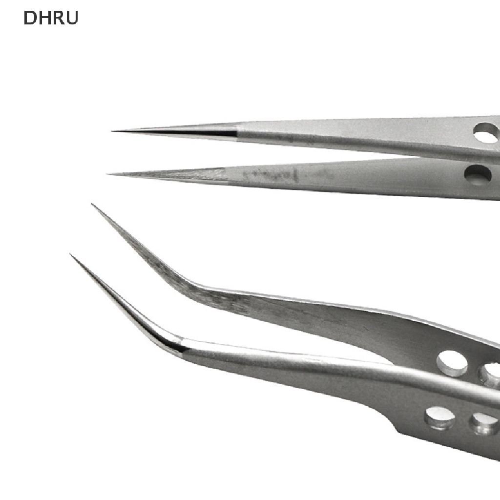 Dh ESD Industrial Tweezers Anti-static Anti-Magnetic Stainless Steel Tweezers br