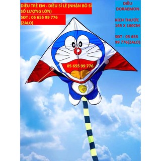 MUA 1 TẶNG 1 - Diều Sỉ Lẻ | Diều thả Đôremon + Tặng Tay Cầm Thả Diều Lớn 150 mét dây