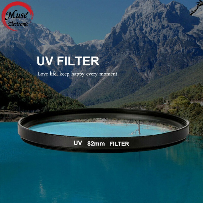 Kính Lọc Uv Kỹ Thuật Số Bảo Vệ Ống Kính Máy Ảnh 55mm / 58mm / 62mm / 67mm / 72mm / 77mm