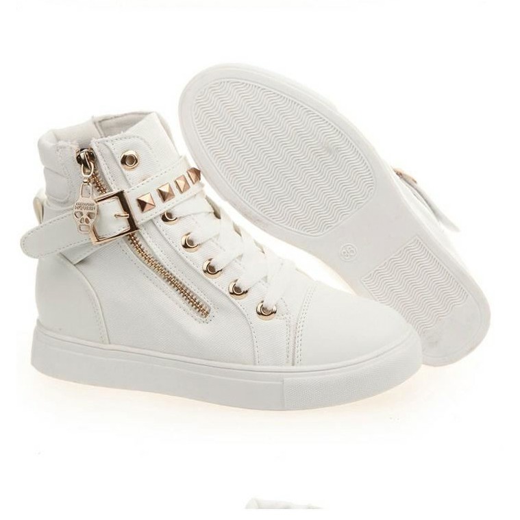 Giày Boot vải nữ xinh cá tính B002T | BigBuy360 - bigbuy360.vn