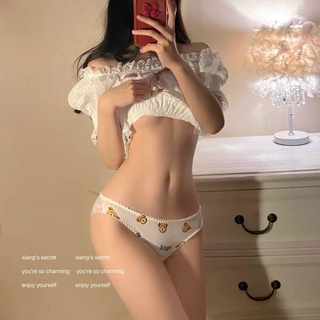 Quần lót ren gấu nơ mông