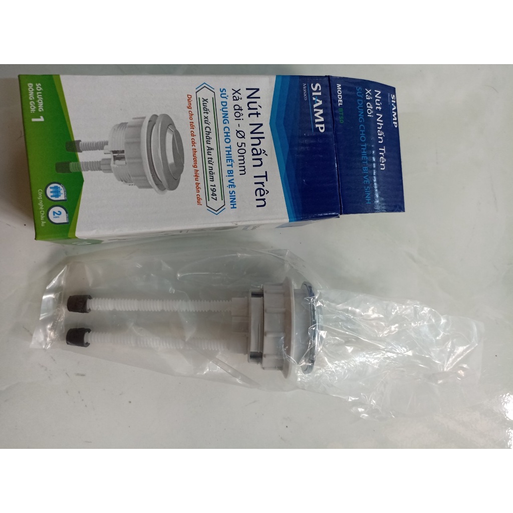 SIAMP Nút 2 nhấn tròn dùng cho bồn cầu