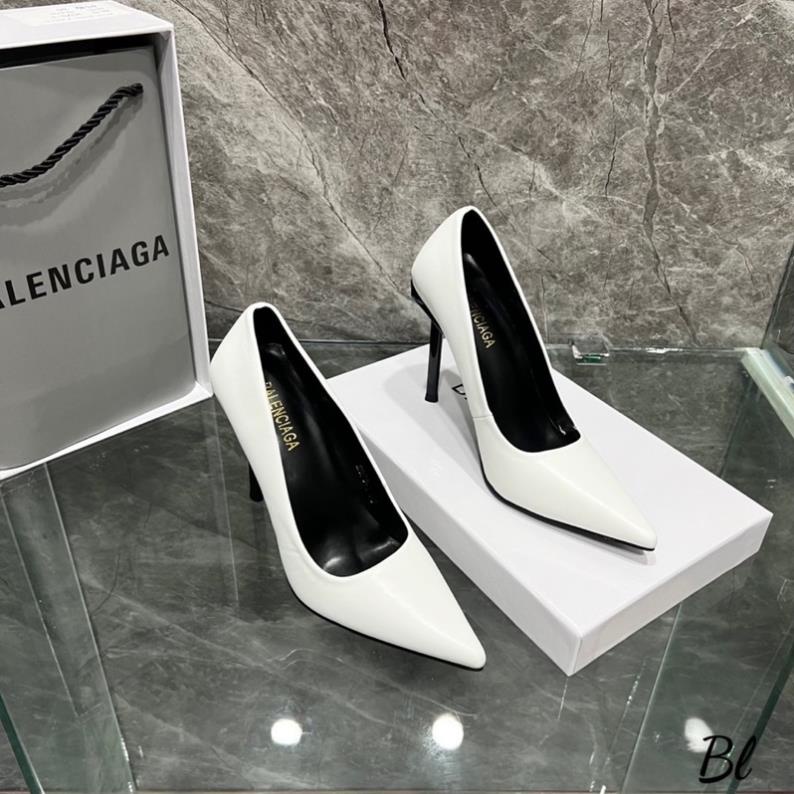 Cao Gót Balenciaga 2 Màu Trắng Đen Full Size 35-39