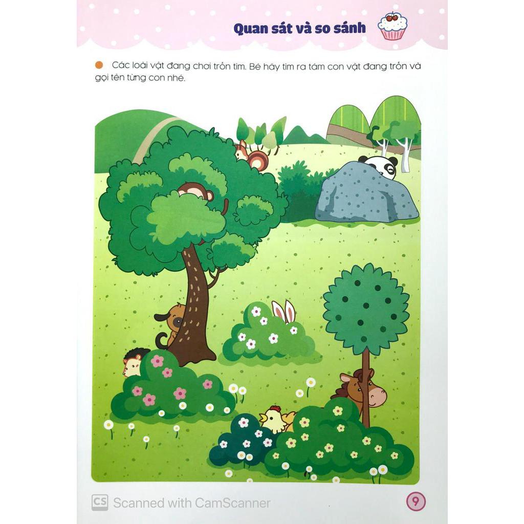 Sách - Trò Chơi Rèn Luyện Năng Lực Tư Duy (3 -4 Tuổi)