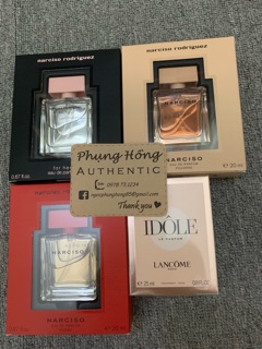 Nước hoa nữ Narciso 20ml (auth 1000%)