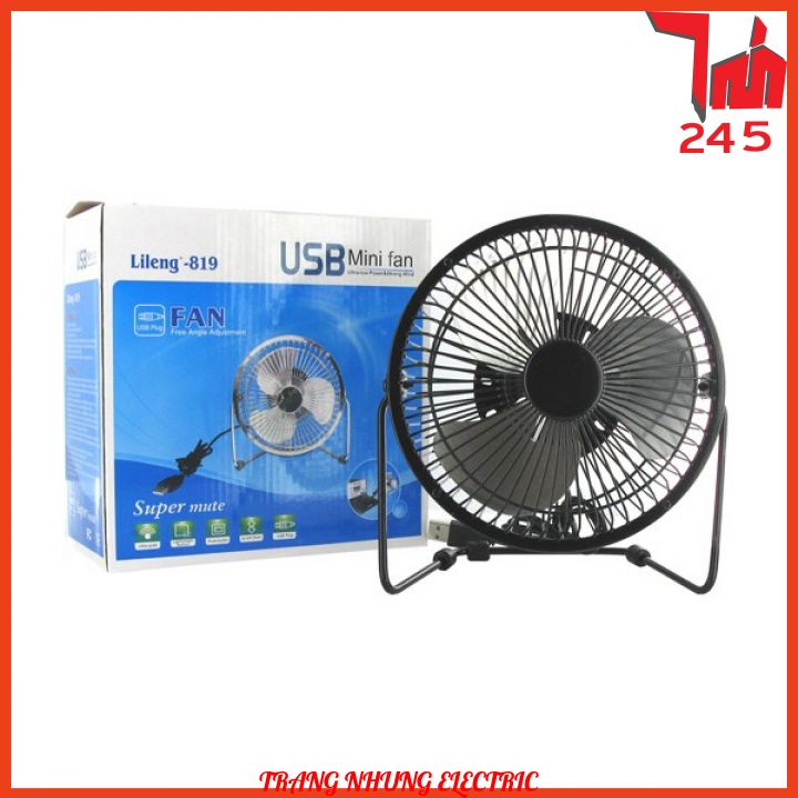 ⚡NOW SHIP⚡ Quạt Lileng 819 Usb Mini fan.