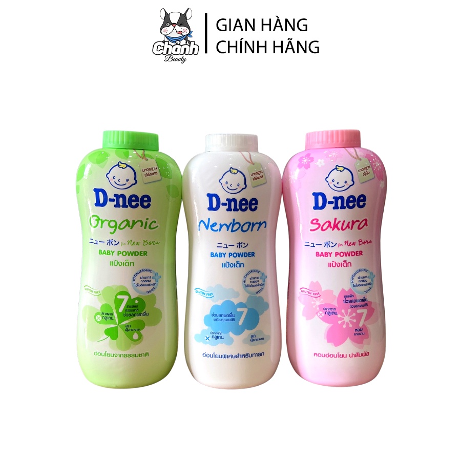 Phấn Thơm Cao Cấp Cho Bé Dnee 380g - Thái Lan