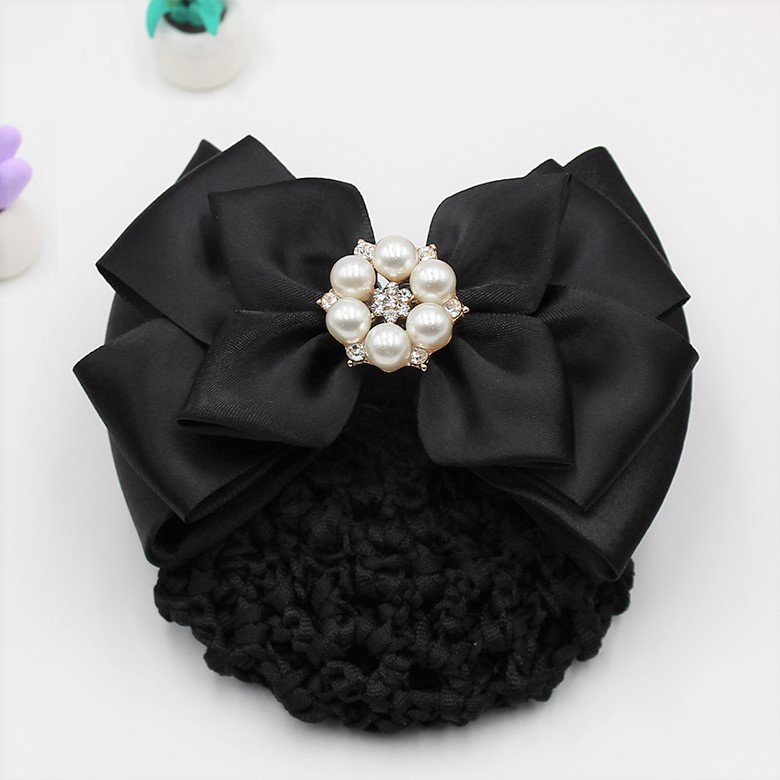 Kẹp Tóc Nơ Lưới Chuyên Nghiệp Thời Trang Cho Nữ