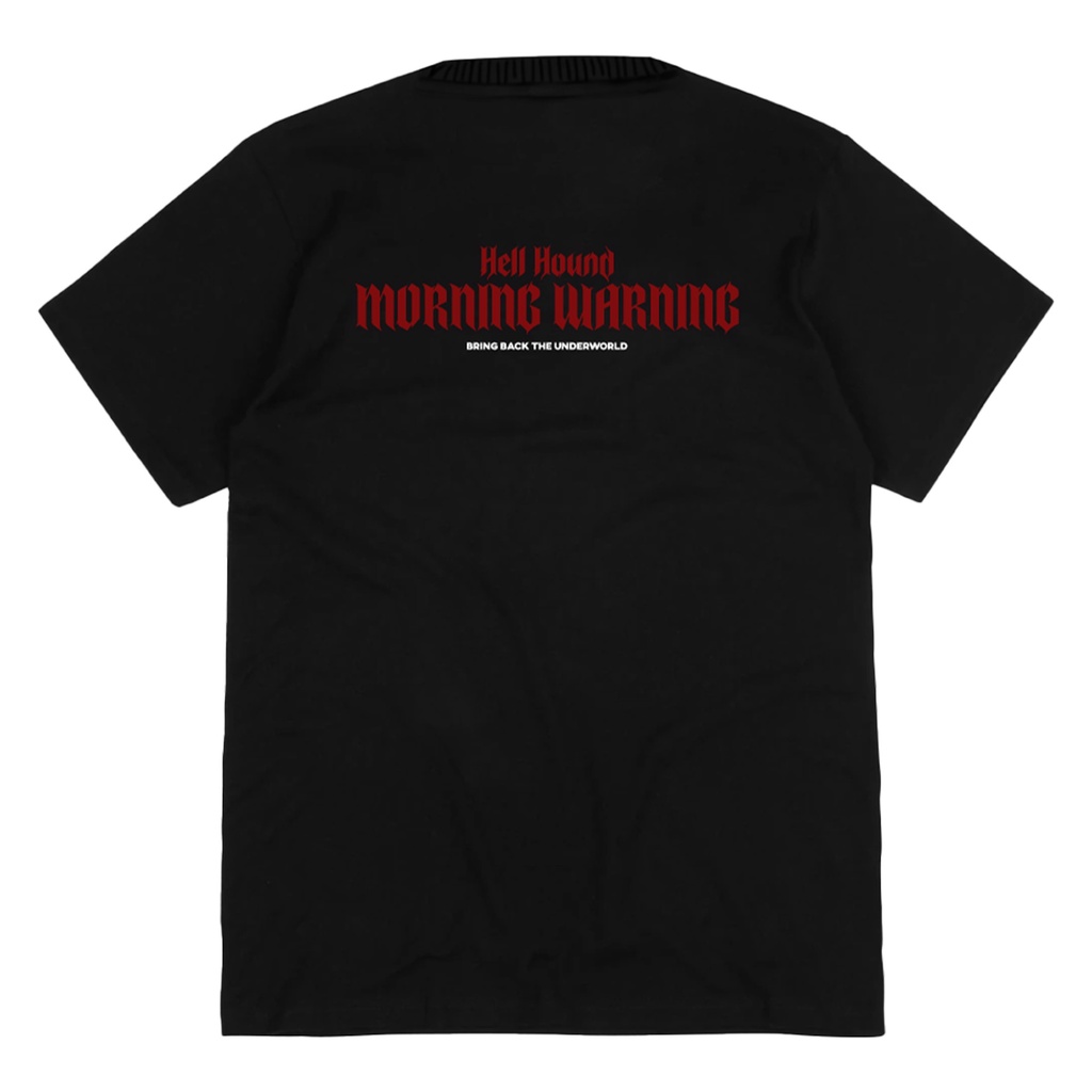 Áo thun Morning Warning Three Hounds - Ba Con Chó - Áo Thun Unisex Form Rộng Tay Lỡ Oversize Cotton 100% Local Brand