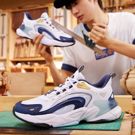 Giày thể thao XTEP gọn nhẹ thoáng khí chống mài mòn thời trang năng động dành cho nam