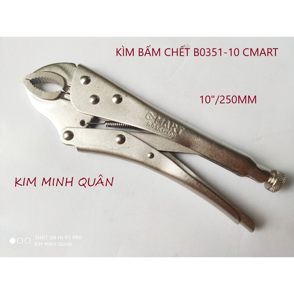 Kìm Bấm Chết Cmart B0351 10&quot;/250mm