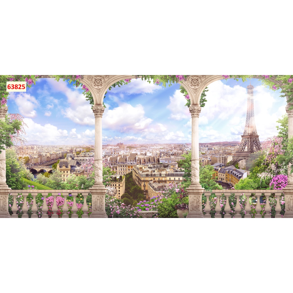 Tranh dán tường vải lụa 3D giành cho Trà chanh in theo kích thước yêu cầu – Không giới hạn kích thước