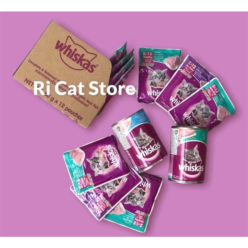 Pate Cho Mèo WHISKAS Lon 400g | Thức Ăn Cho Mèo Pate Whiskas